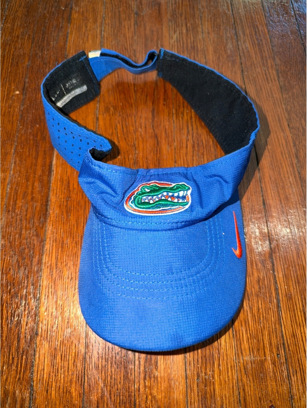 Nike Florida Gators Dri Fit Football Visor Swoosh Blue Orange Hat Cap